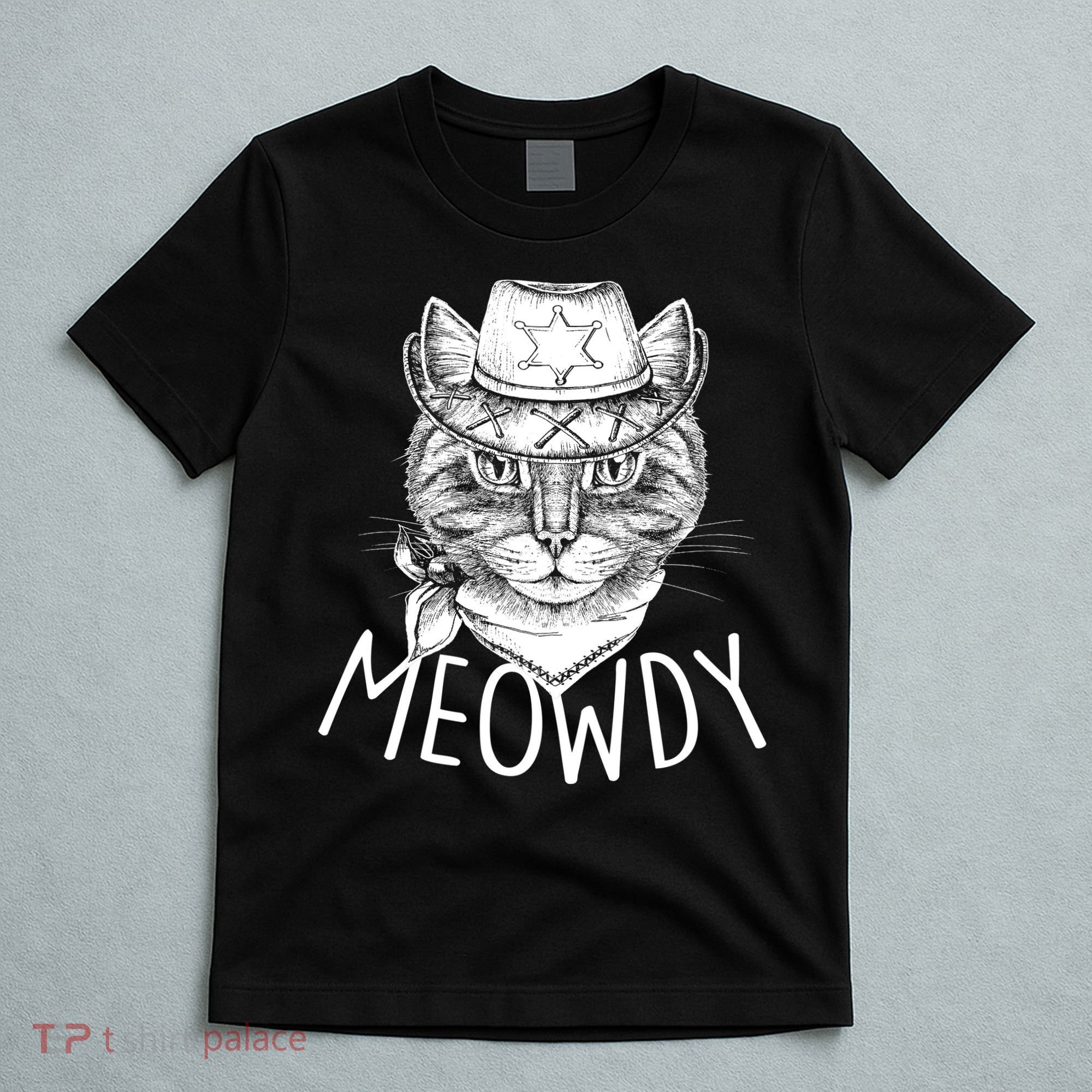 Meowdy Texas Cat T-Shirt