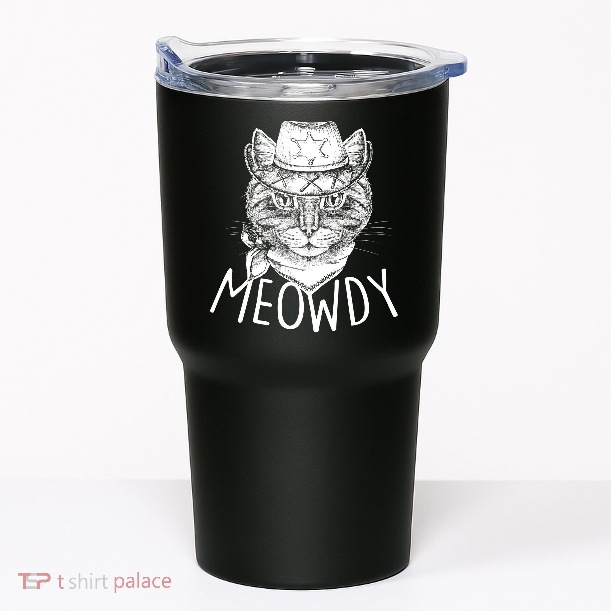 Meowdy Texas Cat Tumbler