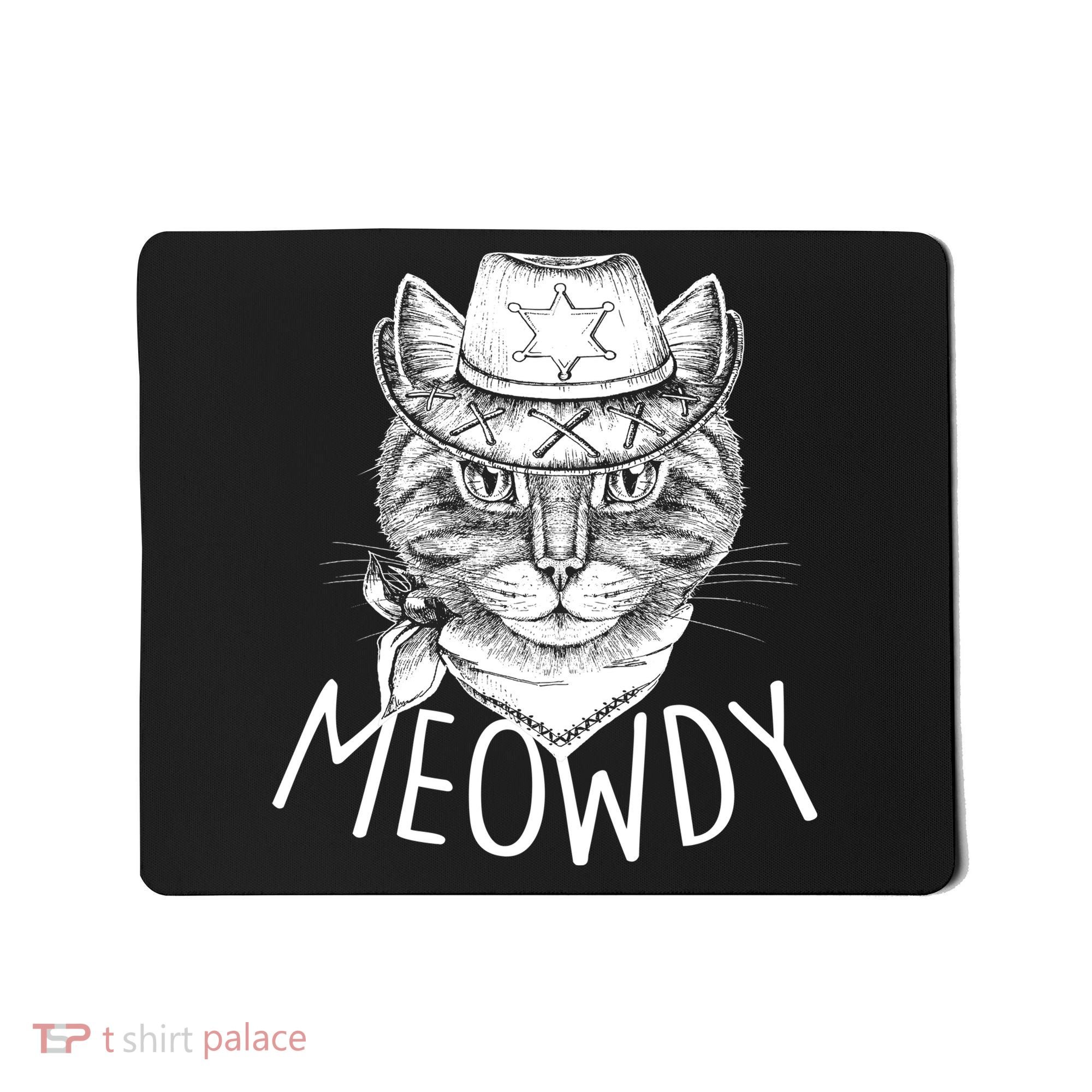 Meowdy Texas Cat Mousepad
