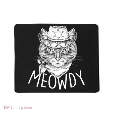 Meowdy Texas Cat Mousepad