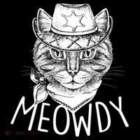 Meowdy Texas Cat Mousepad thumb 1