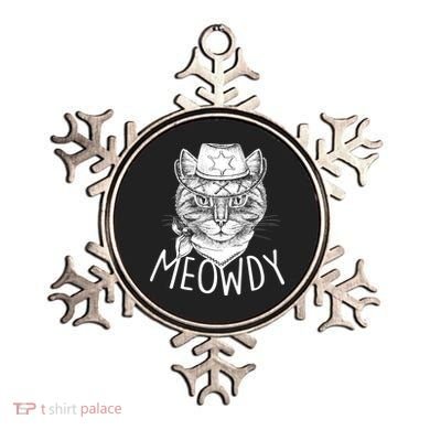 Meowdy Texas Cat Ornament