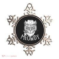 Meowdy Texas Cat Ornament thumb 0