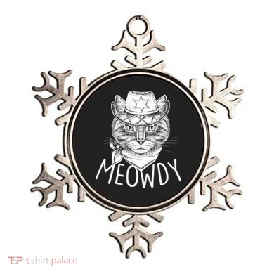 Meowdy Texas Cat Ornament