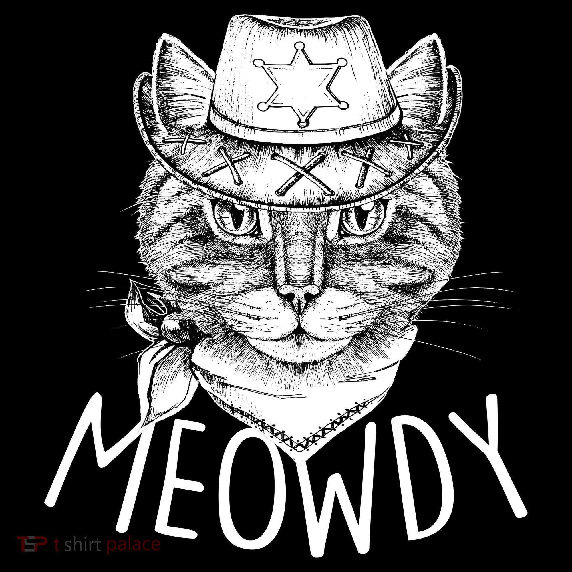 Meowdy Texas Cat Ornament
