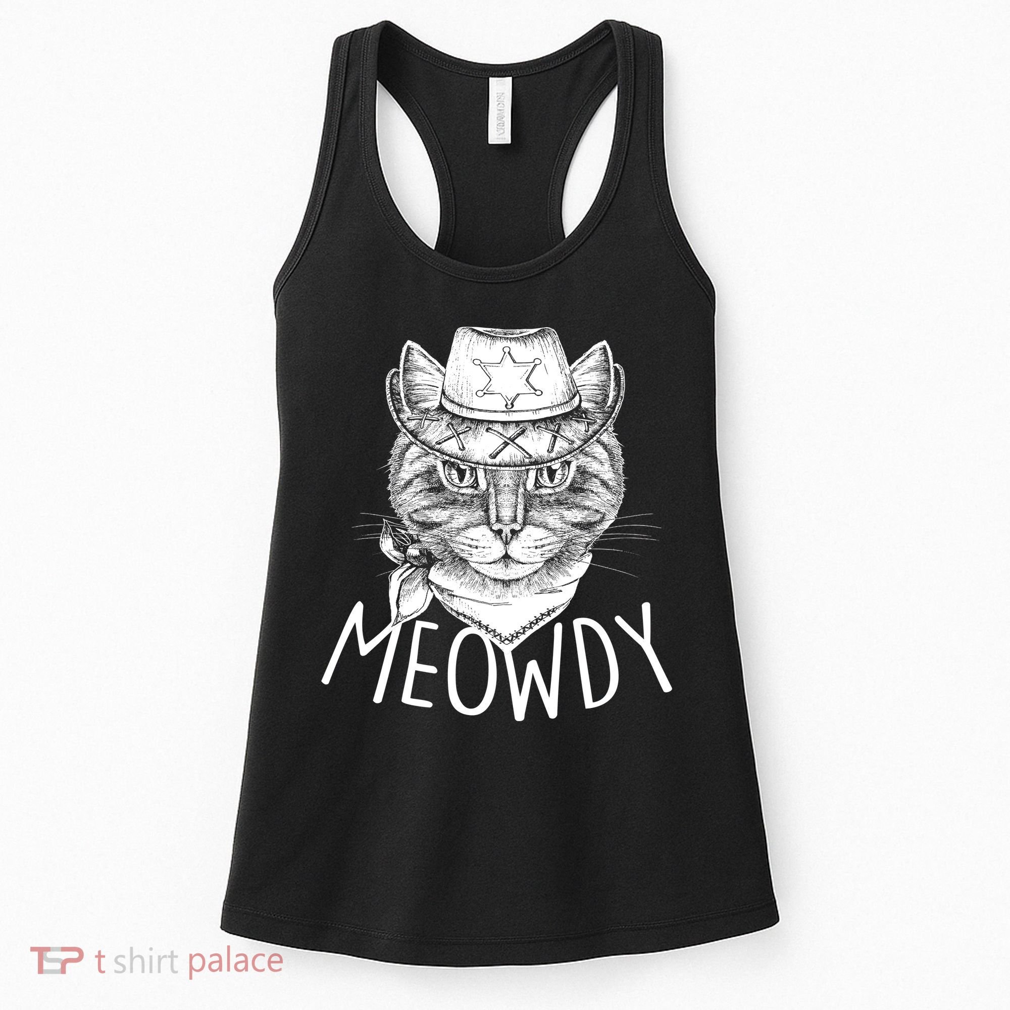 Meowdy Texas Cat Women's Tank Top