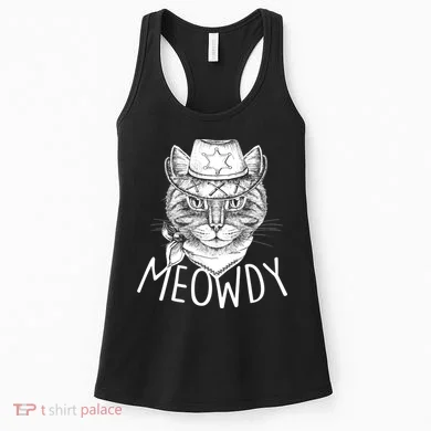 Meowdy Texas Cat Women's Tank Top
