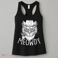 Meowdy Texas Cat Women's Tank Top thumb 3