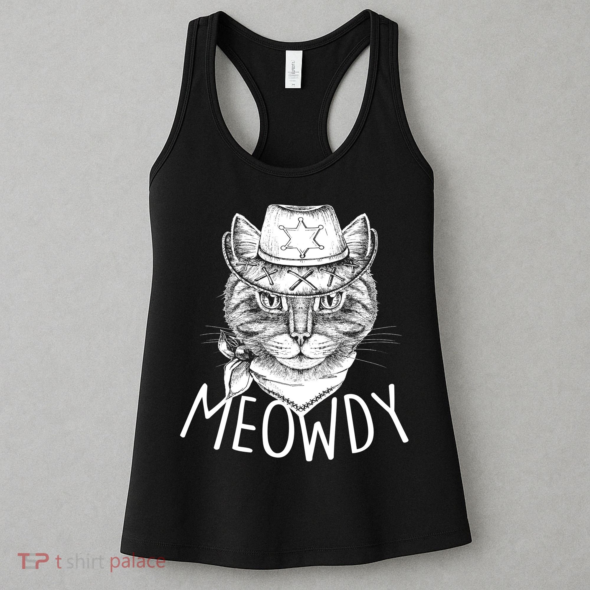 Meowdy Texas Cat Women's Tank Top