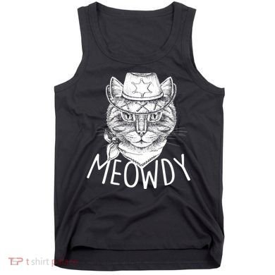 Meowdy Texas Cat Tank Top