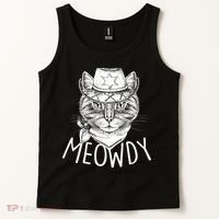 Meowdy Texas Cat Tank Top thumb 2