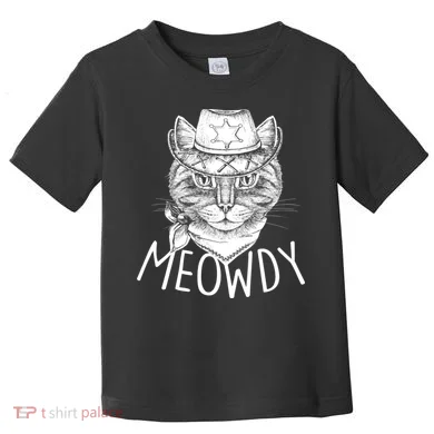 Meowdy Texas Cat Toddler T-Shirt