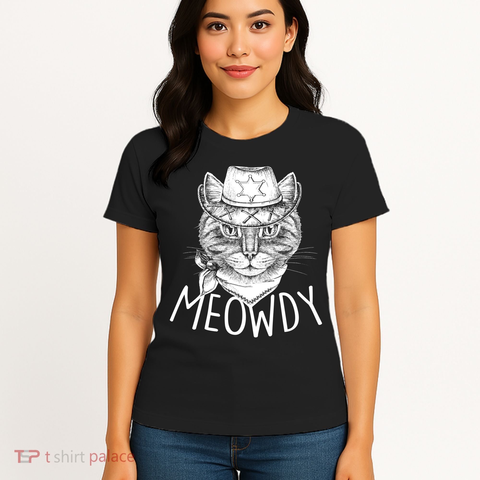 Meowdy Texas Cat Women's T-Shirt
