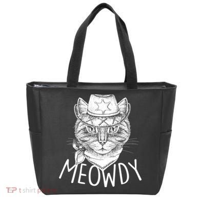 Meowdy Texas Cat Tote Bag