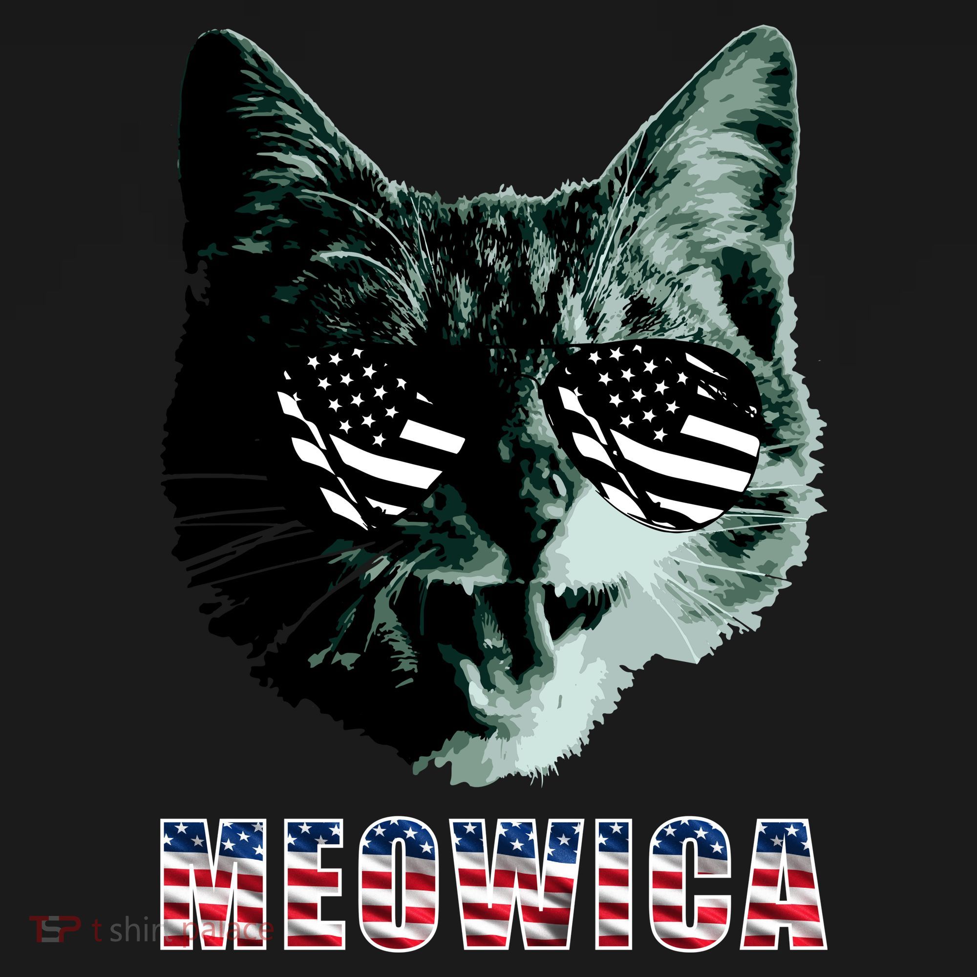 Meowica USA Cat Backpack