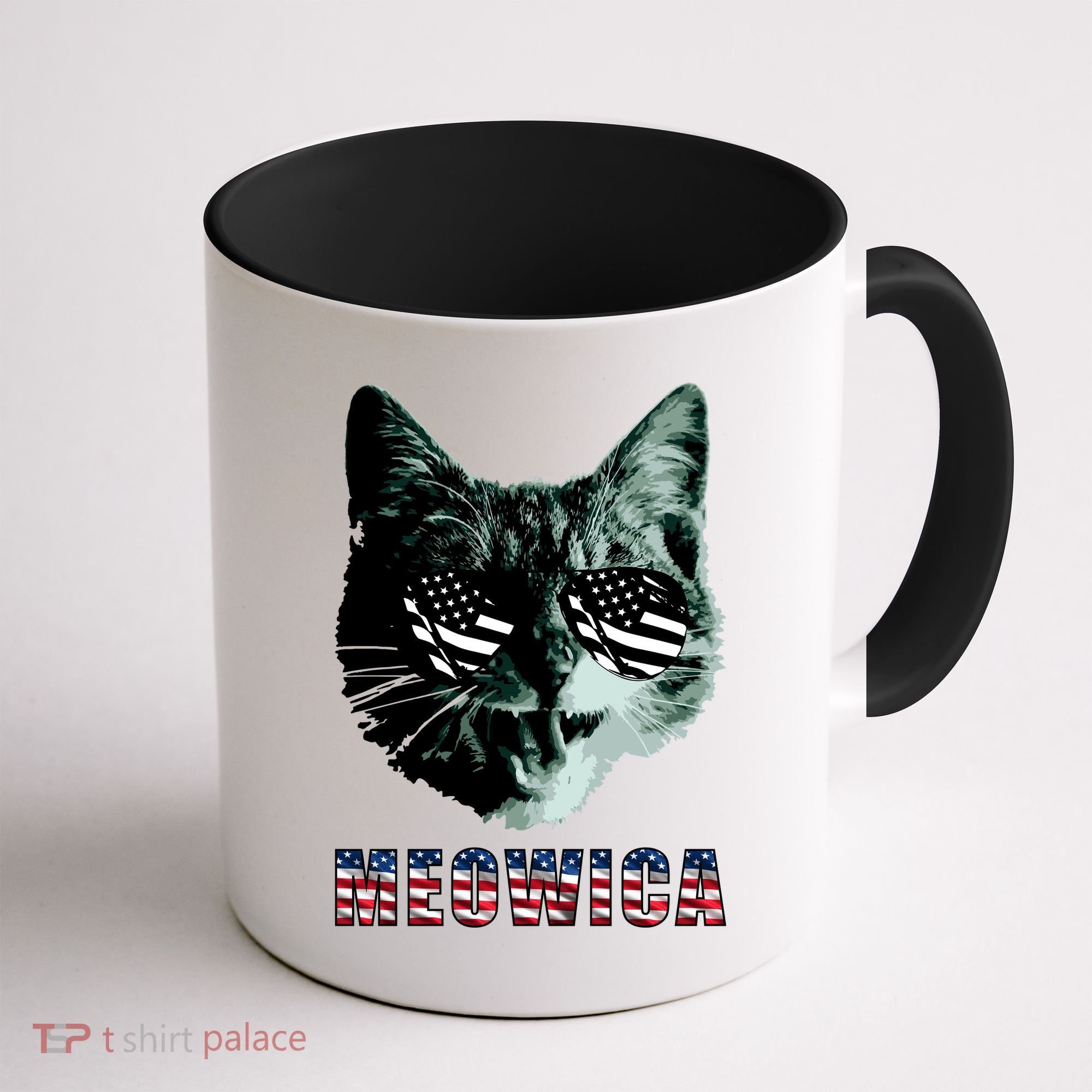 Meowica USA Cat Coffee Mug