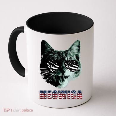 Meowica USA Cat Coffee Mug