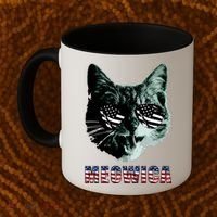Meowica USA Cat Coffee Mug thumb 2