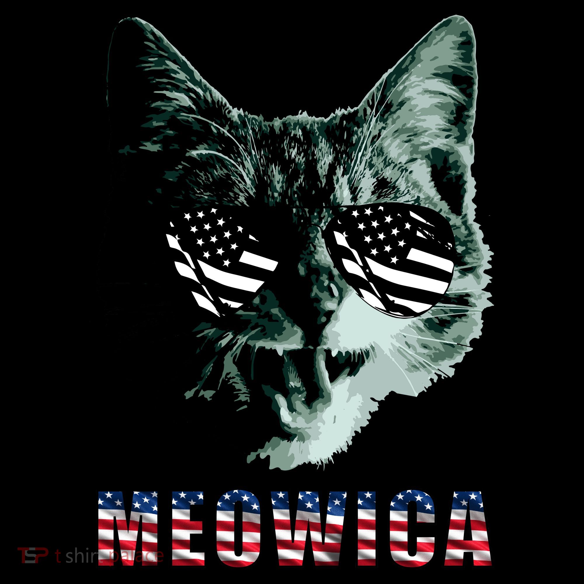 Meowica USA Cat Coffee Mug