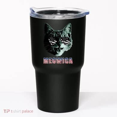 Meowica USA Cat Tumbler