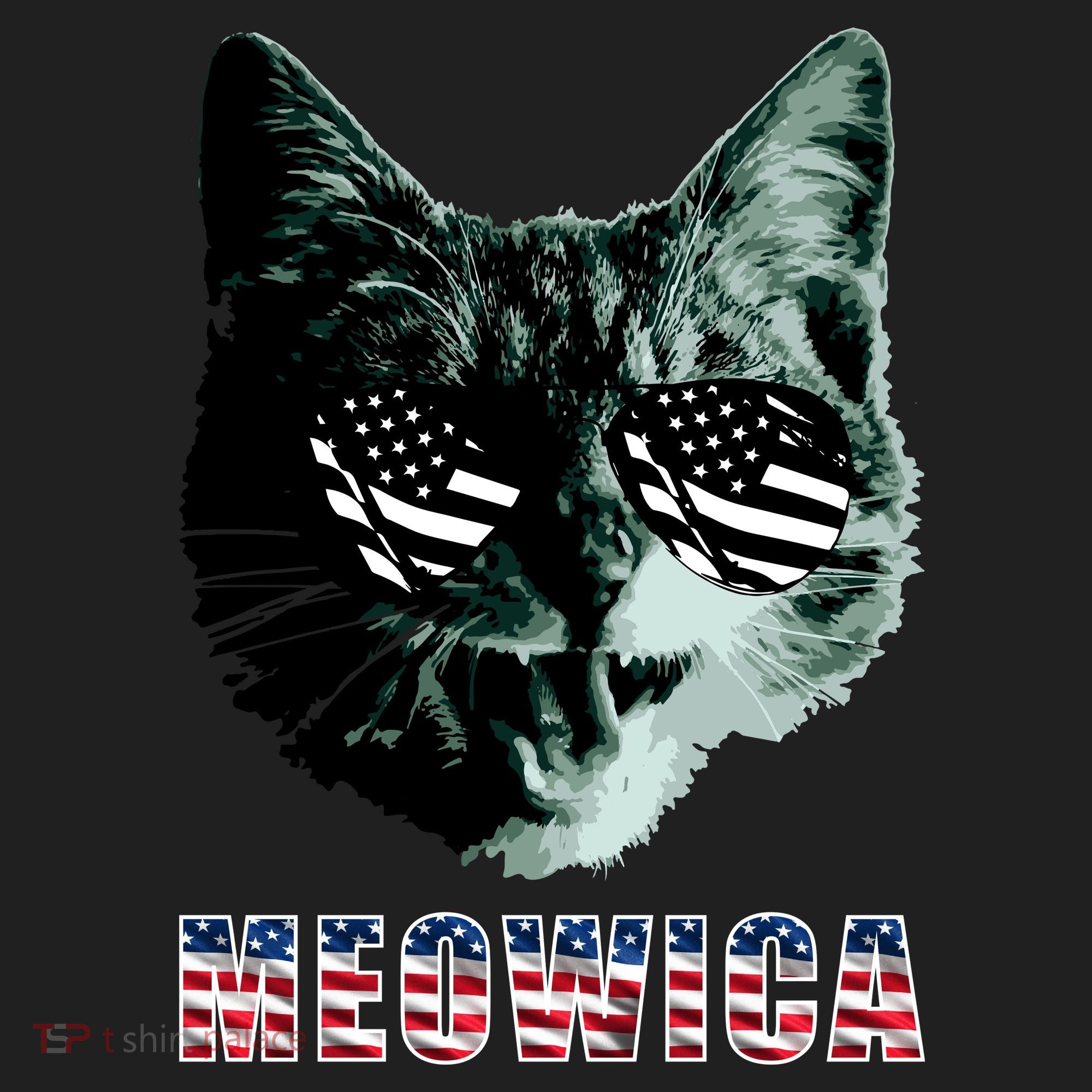 Meowica USA Cat Tumbler