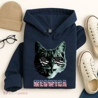 Meowica USA Cat Hoodie thumb 4