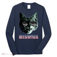 Meowica USA Cat Long Sleeve Shirt thumb 0