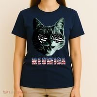 Meowica USA Cat T-Shirt thumb 4