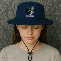Meowica USA Cat Bucket Hat thumb 3