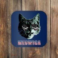 Meowica USA Cat Coaster thumb 0