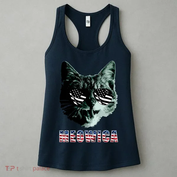 Meowica USA Cat Women's Tank Top