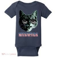 Meowica USA Cat Baby Bodysuit thumb 0