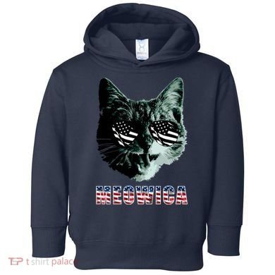 Meowica USA Cat Toddler Hoodie