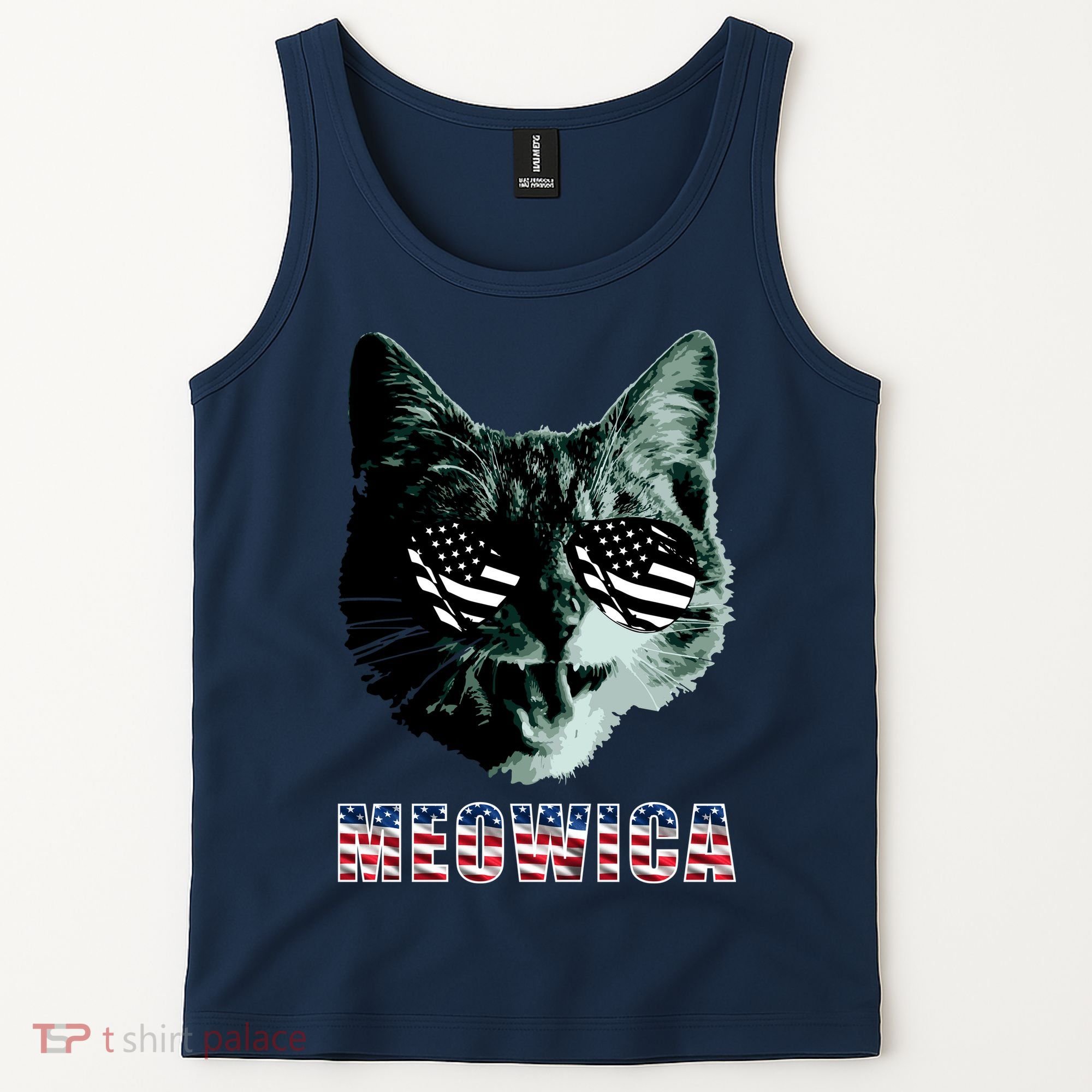 Meowica USA Cat Tank Top