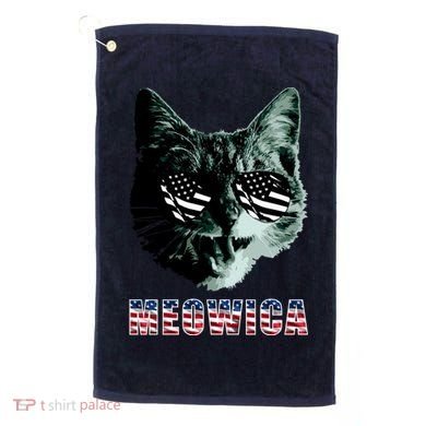 Meowica USA Cat Golf Towel