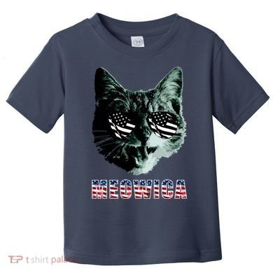 Meowica USA Cat Toddler T-Shirt