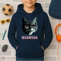 Meowica USA Cat Kids Hoodie thumb 2