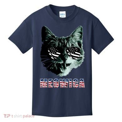 Meowica USA Cat Kids T-Shirt