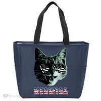Meowica USA Cat Tote Bag thumb 0