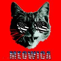 Meowica USA Cat Santa Hat thumb 1