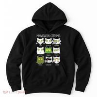 Meowoween Costumes Funny Cat Halloween Hoodie thumb 0