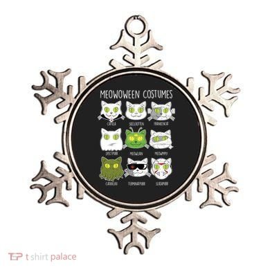 Meowoween Costumes Funny Cat Halloween Ornament