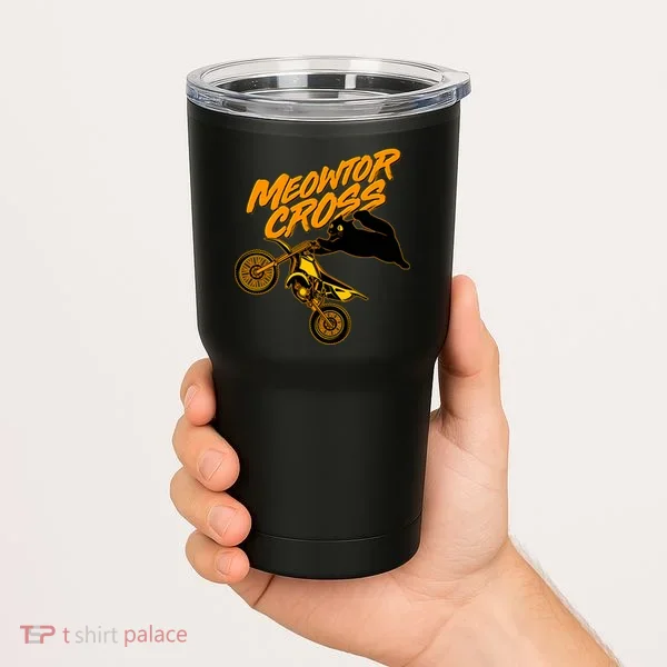 Meowtor Cross Tumbler