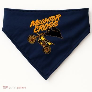 Meowtor Cross USA-Made Doggie Bandana