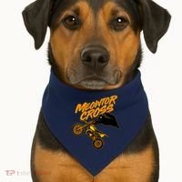 Meowtor Cross USA-Made Doggie Bandana thumb 1
