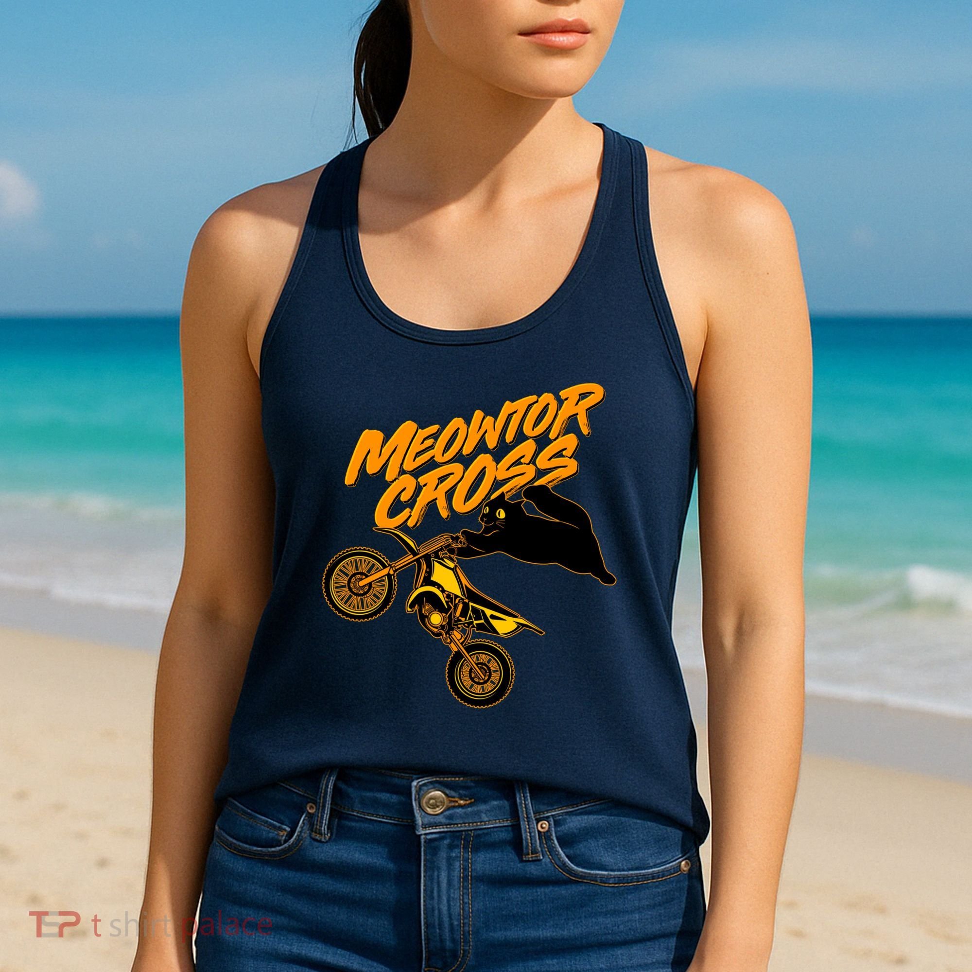 Meowtor Cross Women's Tank Top