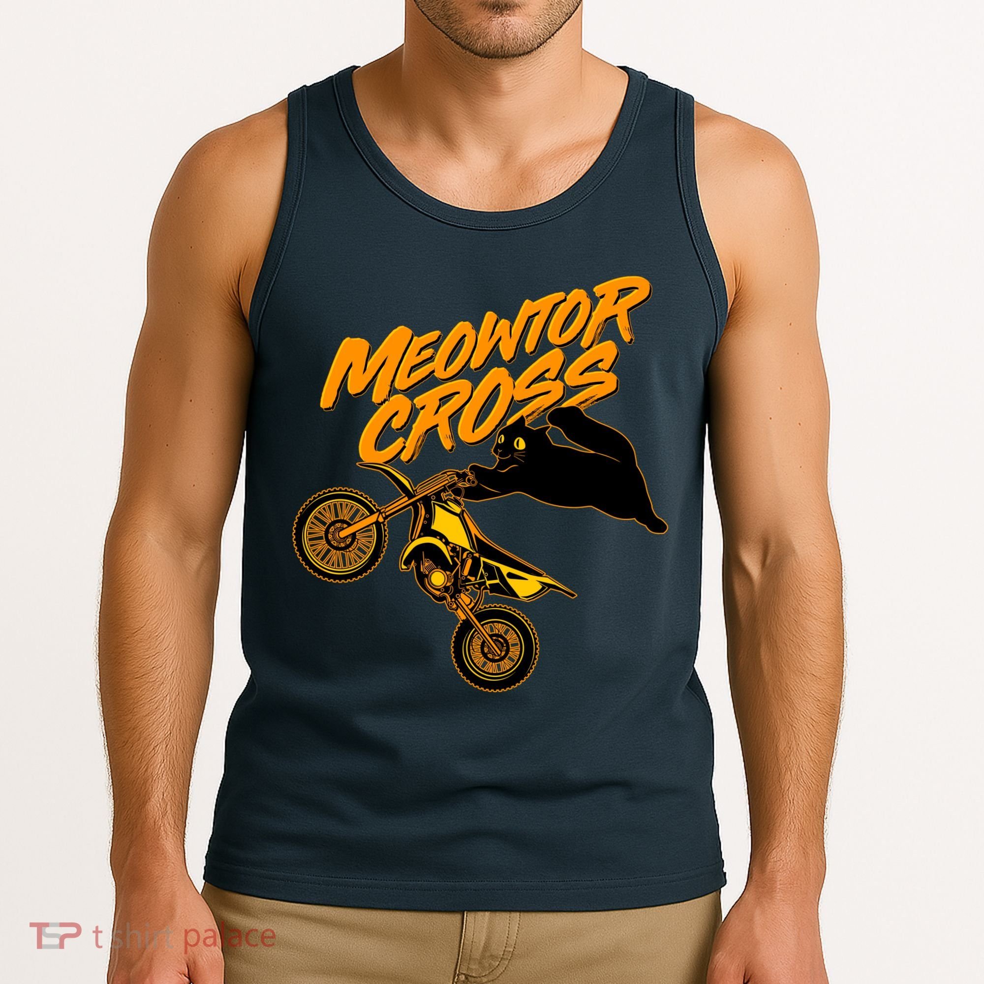 Meowtor Cross Tank Top