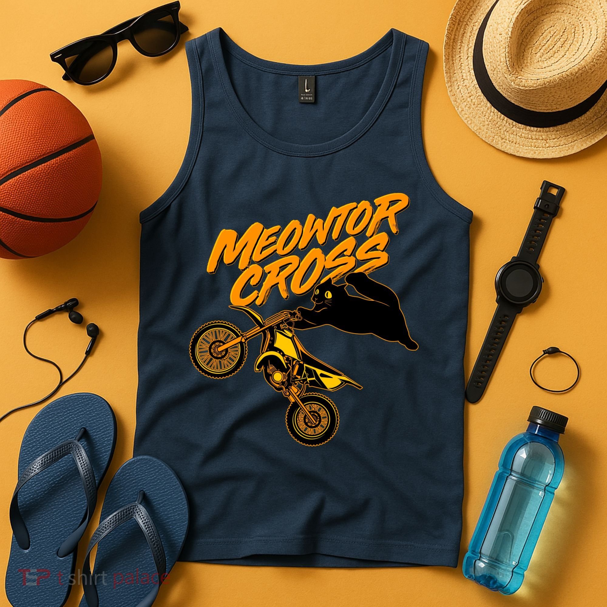 Meowtor Cross Tank Top