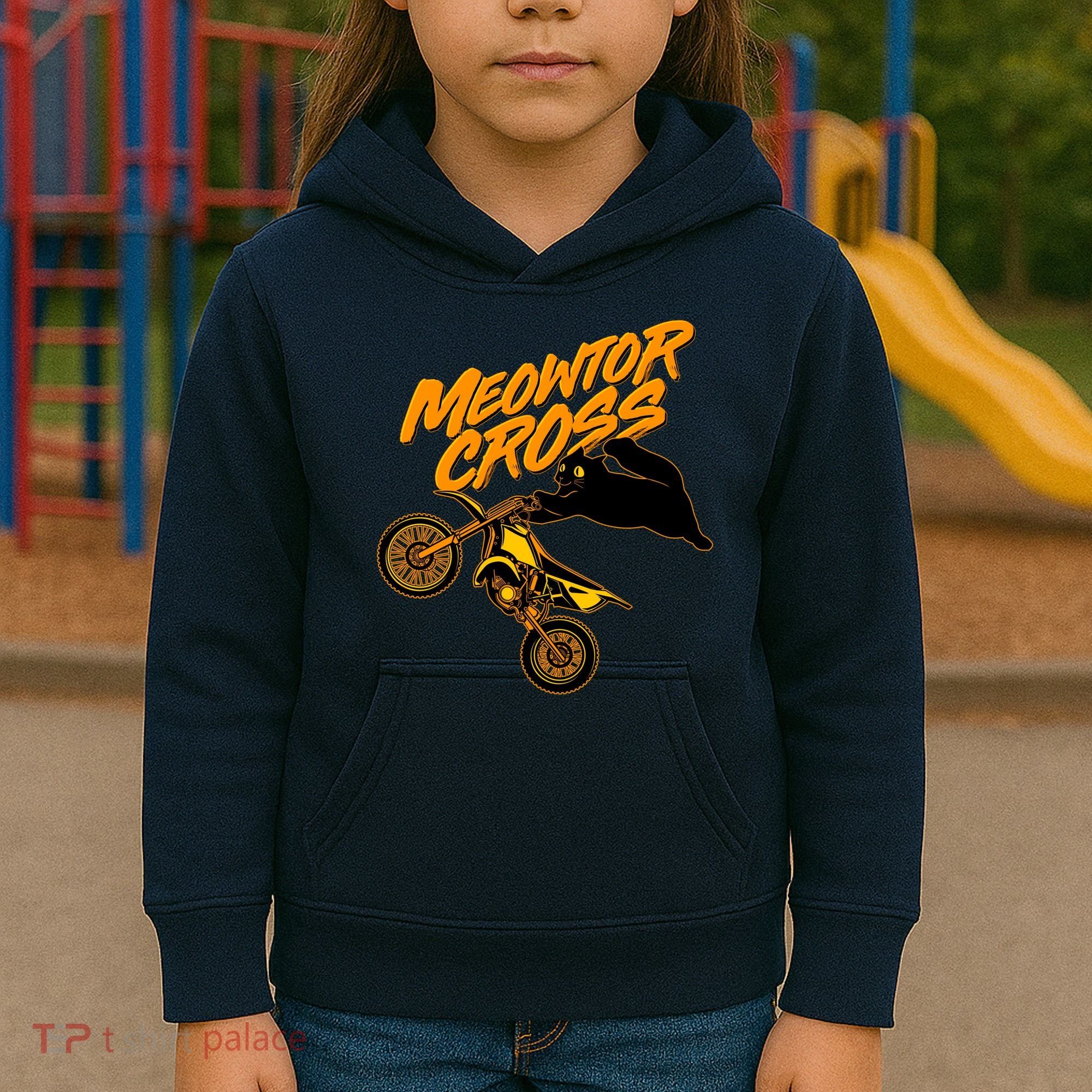 Meowtor Cross Kids Hoodie