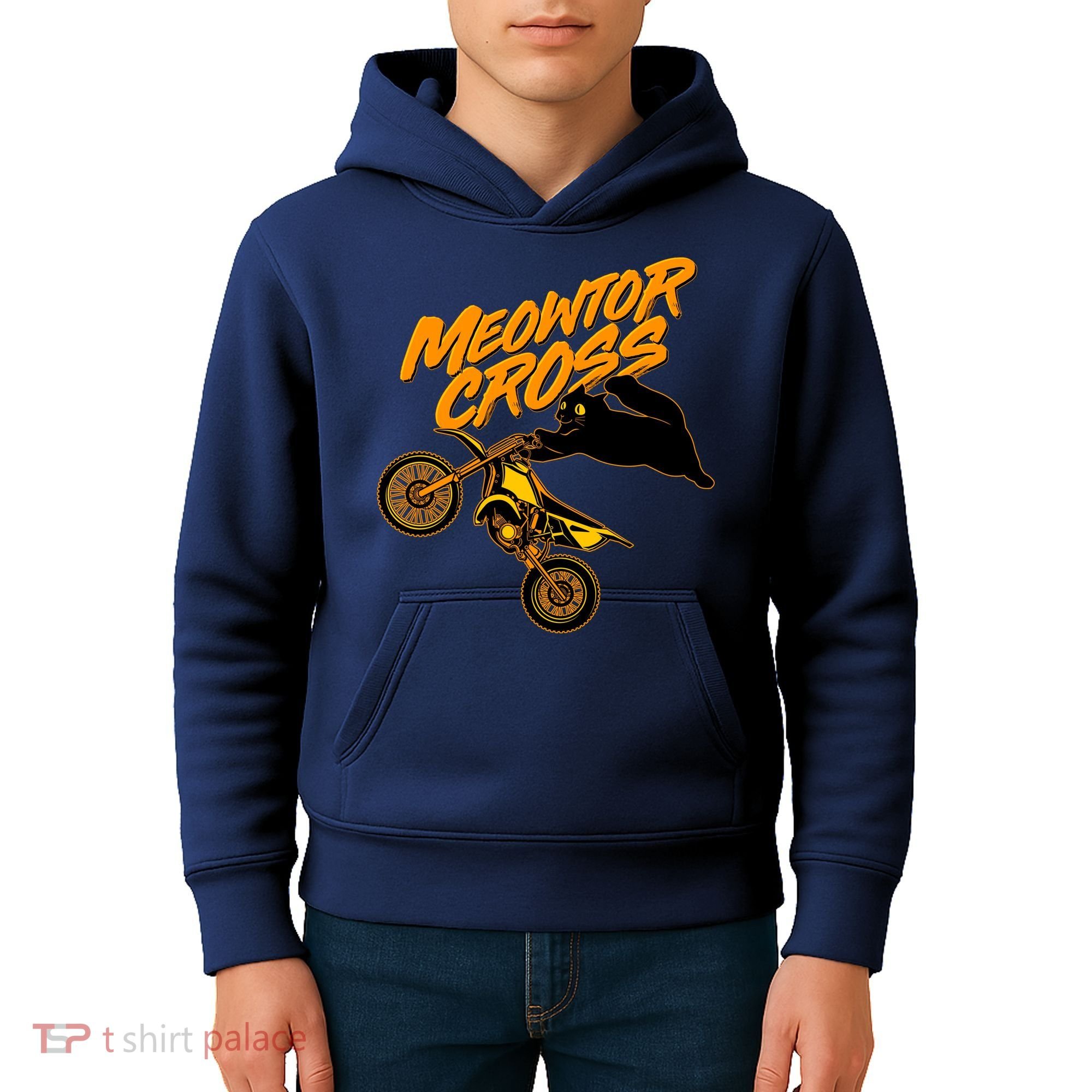 Meowtor Cross Kids Hoodie